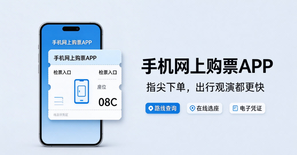 手机网上购票APP