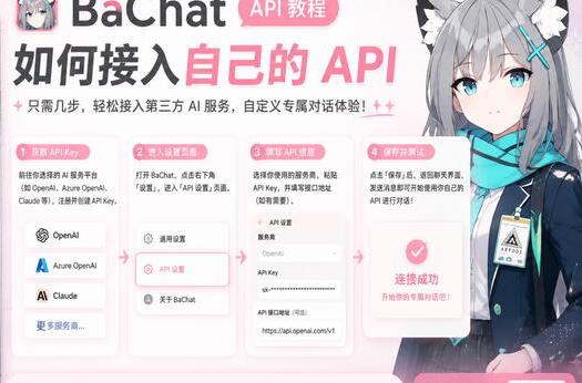 BaChat如何正确接入自己的API