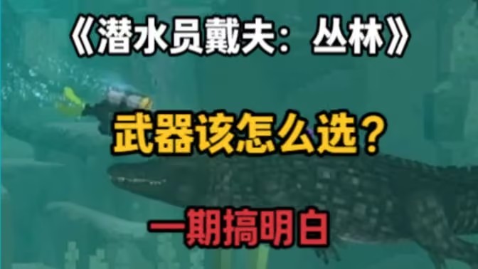潜水员戴夫DLC丛林枪械升级路线推荐