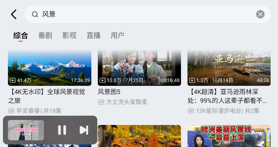 哔哩哔哩车机版