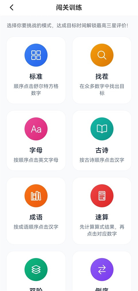 舒尔特方格
